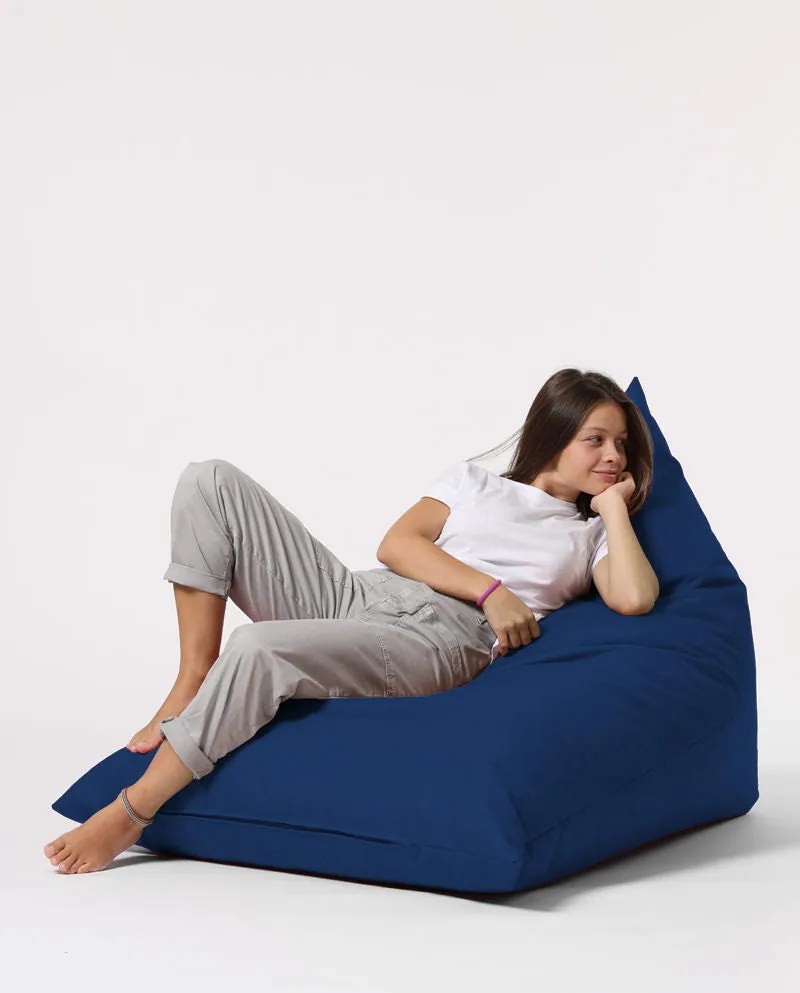 Fotoliu puf pentru grădină Pyramid Big Bed Pouf - Dark Blue