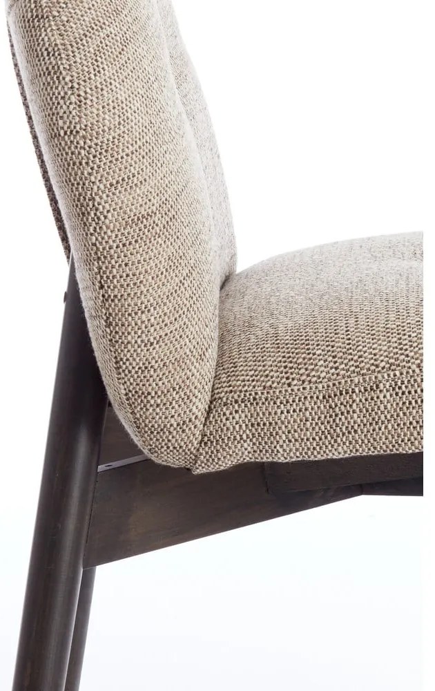 Set de scaune de sufragerie bej 2 buc. tapițat Sinosa – Light &amp; Living