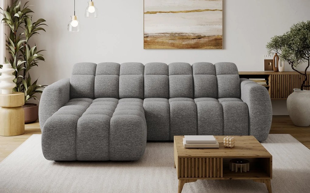 Colțar lemn masiv extensibil Fanito 288×200 cm Personalizabil - Stânga, royal 18
