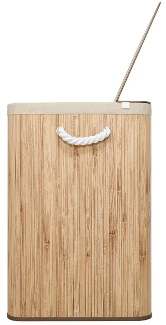 Juskys Coș de bambus Curly 150 L - natural