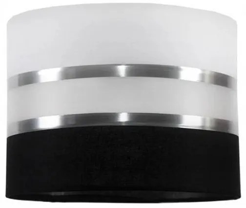 Lustră pe cablu CORAL 2xE27/60W/230V alb-negru