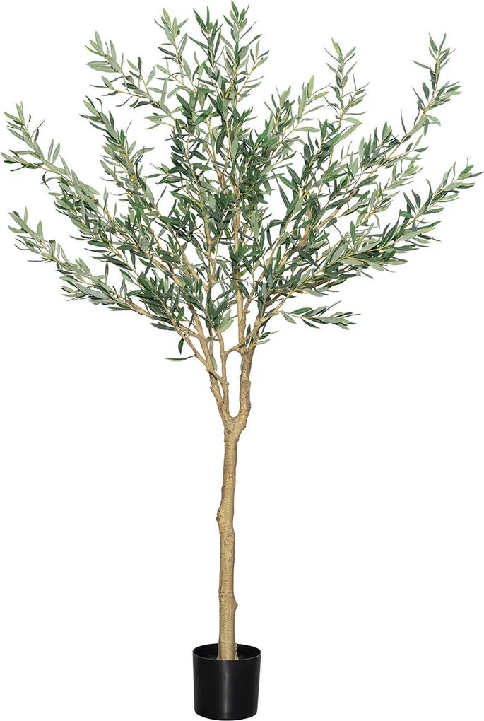 Copac artificial realist, măslin european, dimensiuni multiple - PotteryPots mărimea: L - ø 55 cm | înălțime 180 cm