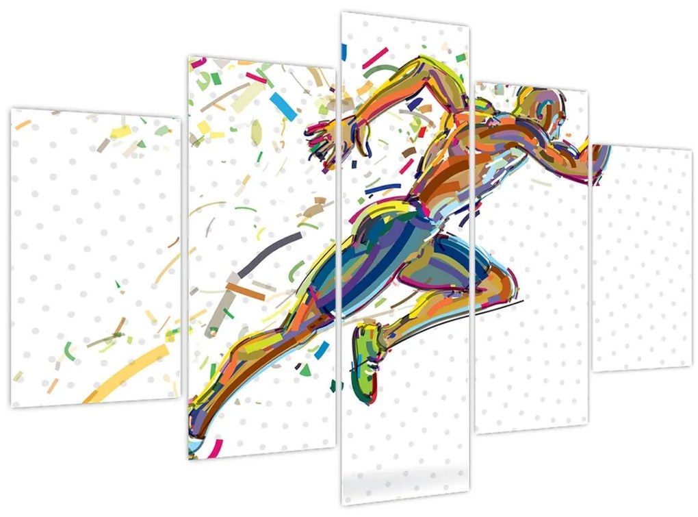 Tablou - Atlet (150x105 cm)