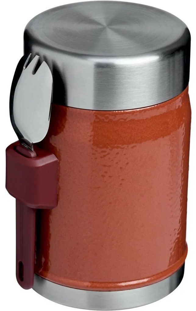 Stanley Dining termos 400 ml cu lingură/ furculițăHammertone Clay