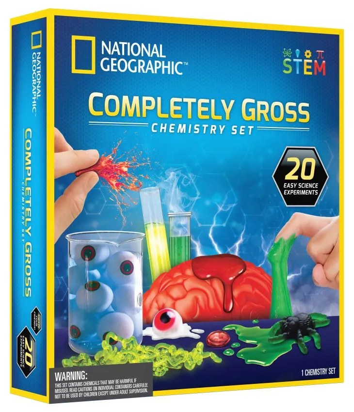 NATIONAL GEOGRAPHIC - KIT CREATIV EXPERIMENTE CHIMICE - NATIONAL GEOGRAPHIC (NG22596)