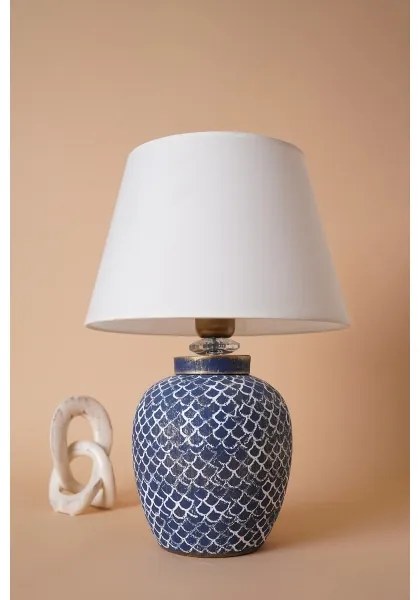 Lampă de masă 1xE27/40W/230V albastru