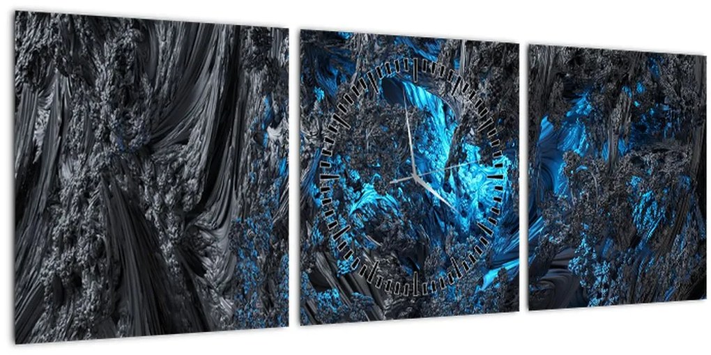 Tablou - O privire înăuntru (cu ceas) (90x30 cm)