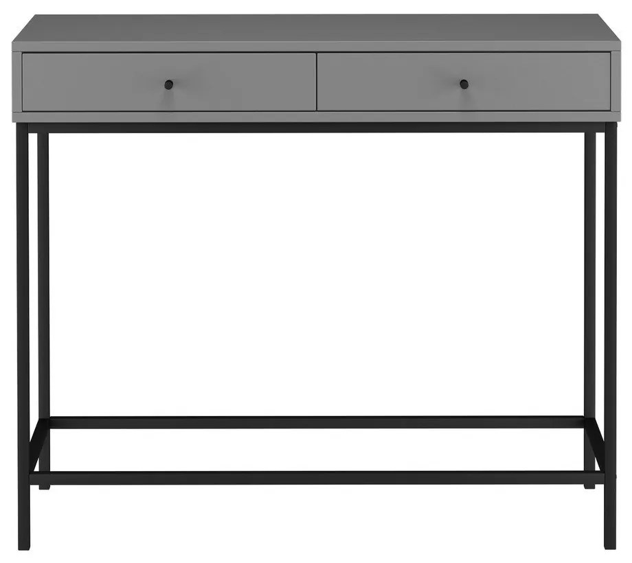 Masă consolă gri 35x90 cm Celine – Støraa