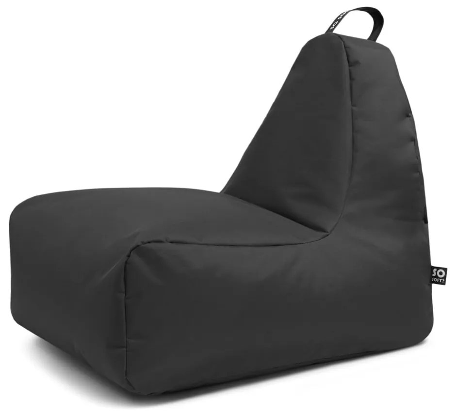 Fotoliu bean bag gri Chill L – So Soft?