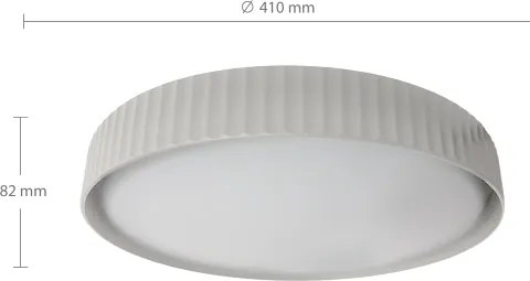 Brilagi - Plafonieră LED LUCIA, 24W/230V, Ø 31 cm, albă