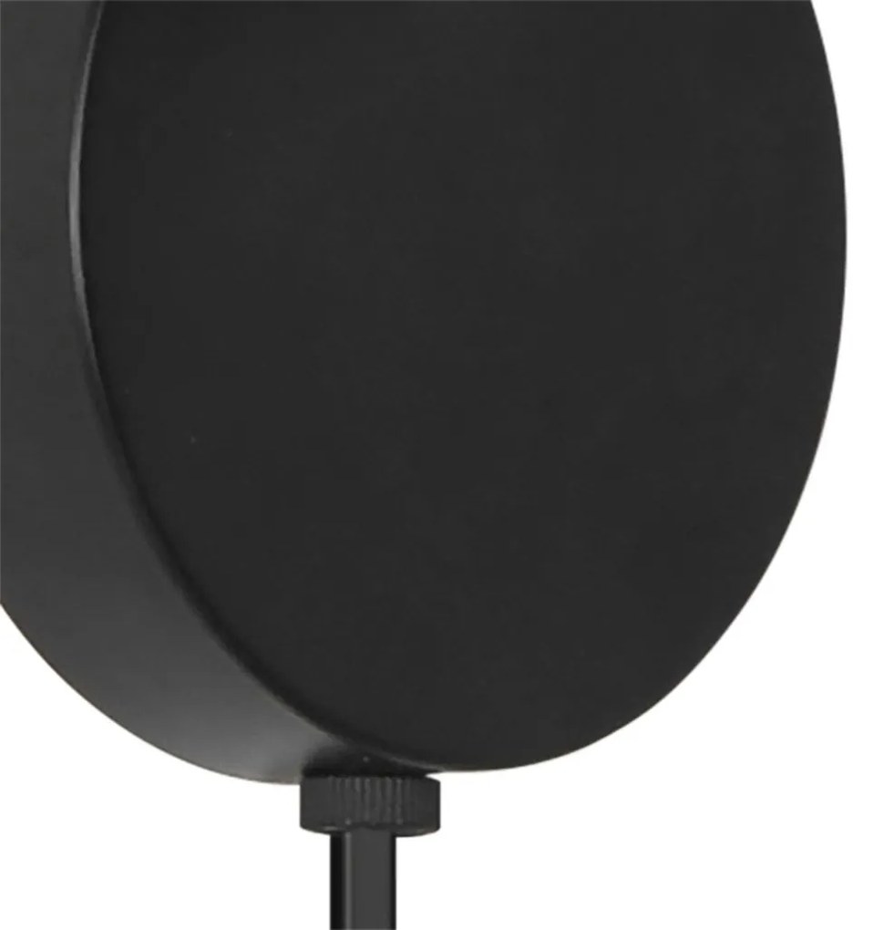 Aplica cu spot directionabil design nordic Matis negru