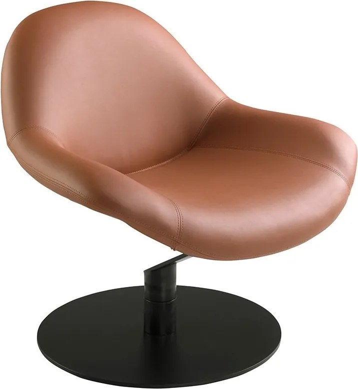 Scaun pivotant confortabil design LUX Brown