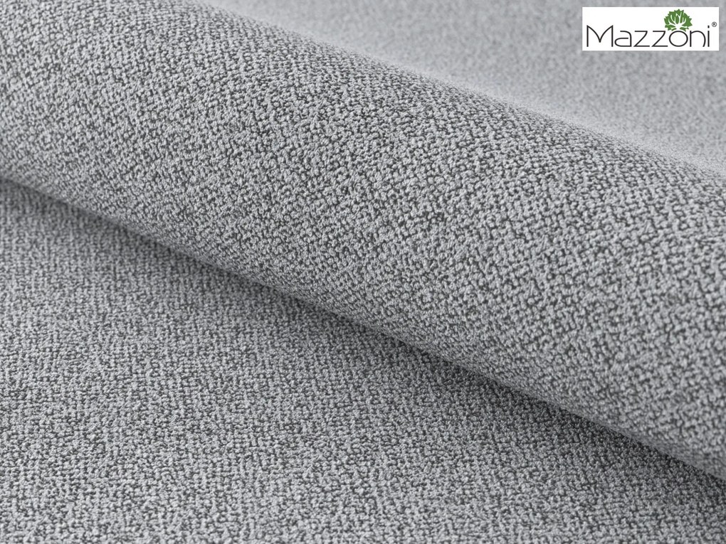 MAZZONI EXPORT IRIS Gri (material Monza 120) - SCAUN MODERN TAPIȚAT BOUCLÉ PENTRU SALON/SUFRAGERIE LOFT
