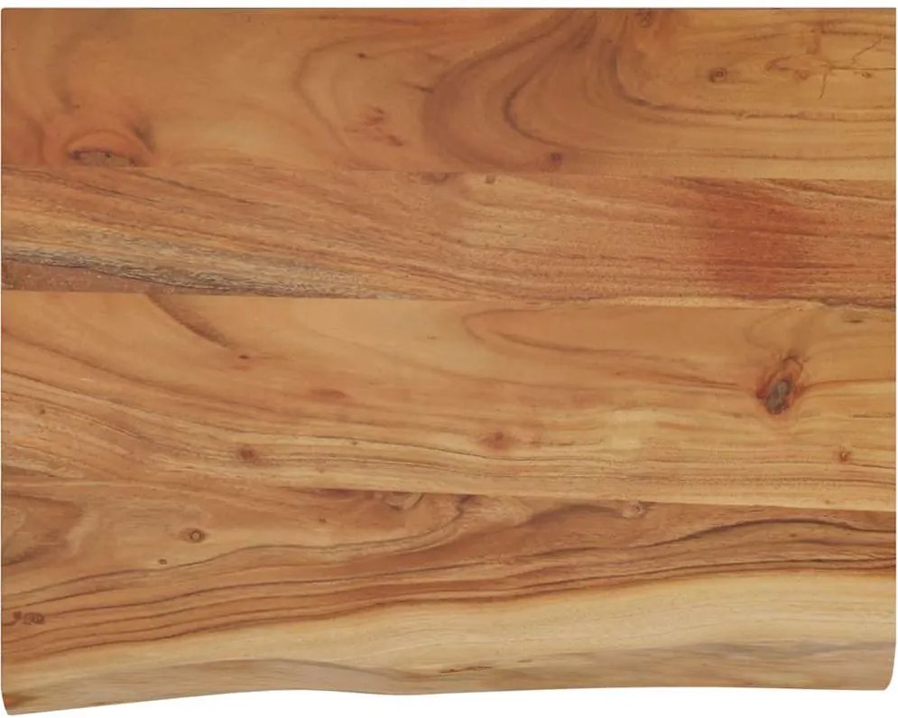 vidaXL Raft perete 50x40x3,8 cm dreptunghiular lemn acacia margine vie