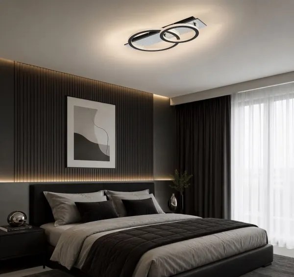 Rabalux 71497 - Plafonieră LED dimabilă LUNAVA 24W/230V 3000-6500K + telecomandă