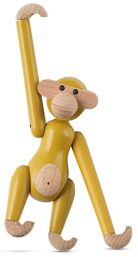 Statuetă din lemn masiv (înălțime 9,5 cm) Monkey Mini – Kay Bojesen Denmark