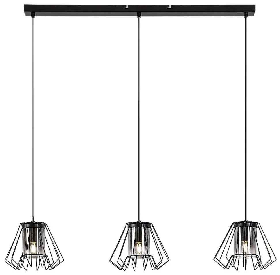 Lustra suspendata stil industrial Emerencia 3L