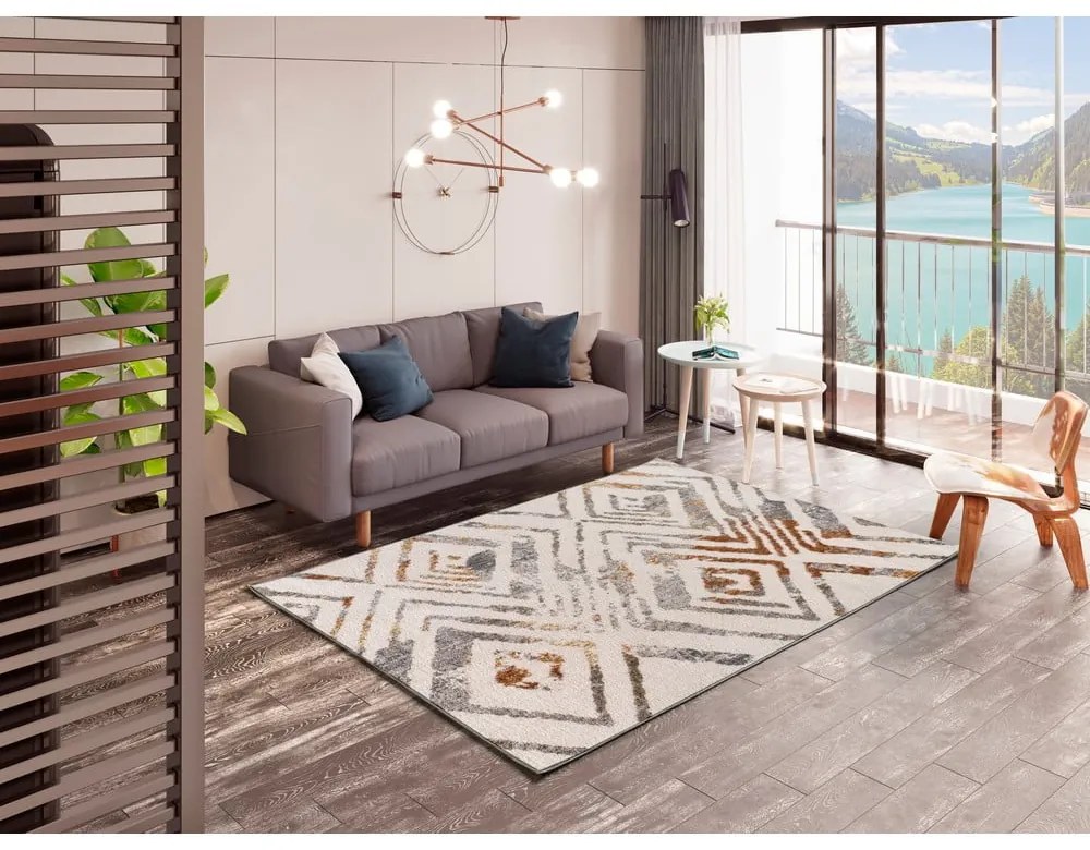 Covor crem 140x200 cm Picasso – Universal
