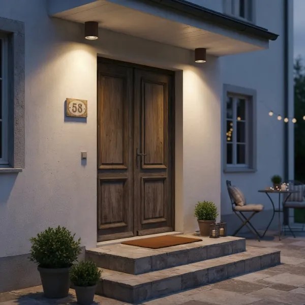 Ideal Lux - Spot exterior GUN 1xGU10/28W/230V IP55 maro