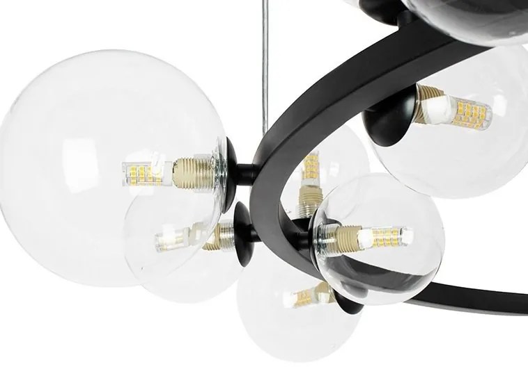 Lustra moderna cu 15 de surse de lumina LINEA R85