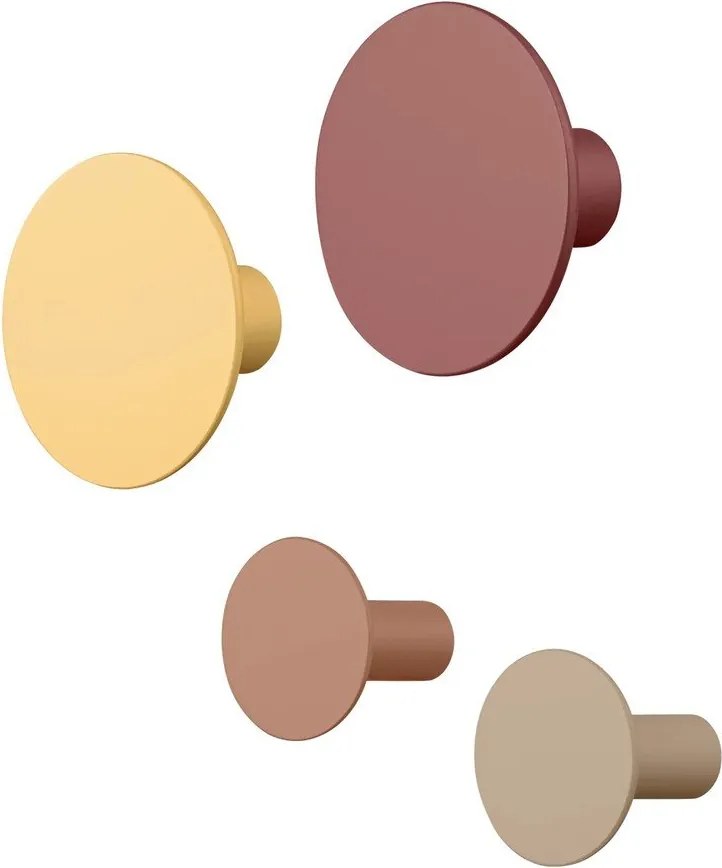 Cârlige 4 buc. de montat pe perete Ponto – Blomus