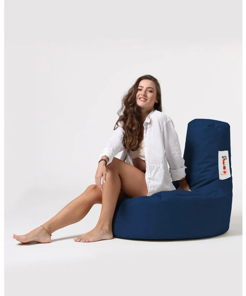 Fotoliu puf Lerna (Albastru închis). Promo -6%. 1101681