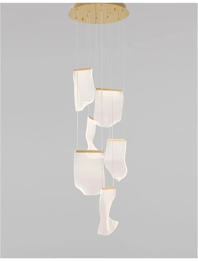 Lustra LED moderna cu design original deosebit SIDERNO