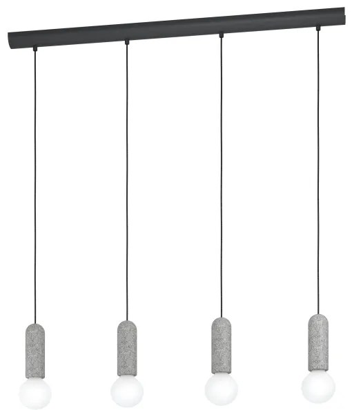 Eglo 39832 - Lustră pe cablu GIACONECCHIA 4xE27/40W/230V