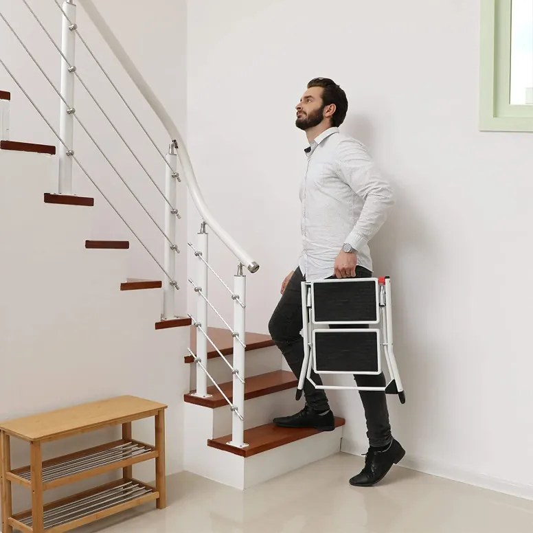 Scara pliabila, Songmics, 20 cm, 150 kg