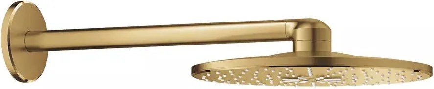 Palarie si brat de dus Grohe Rainshower SmartActive 310 auriu periat Cool Sunrise cu 2 functii