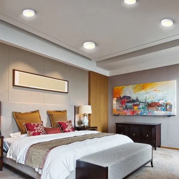 Solight WD174 - Plafonieră LED, 24W, 230V, 3000/4000/6000K, Ø 30 cm, albă