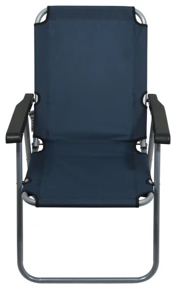 Scaun camping pliabil albastru