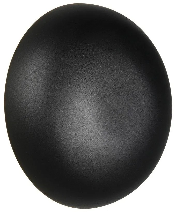 Aplică de perete negru-mat LED cu USB Davey – Reality