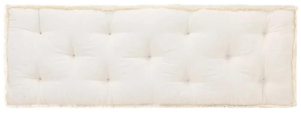 Perna pentru canapea din paleti, bej, 120 x 40 x 7 cm 1, Bej, Perna de spatar