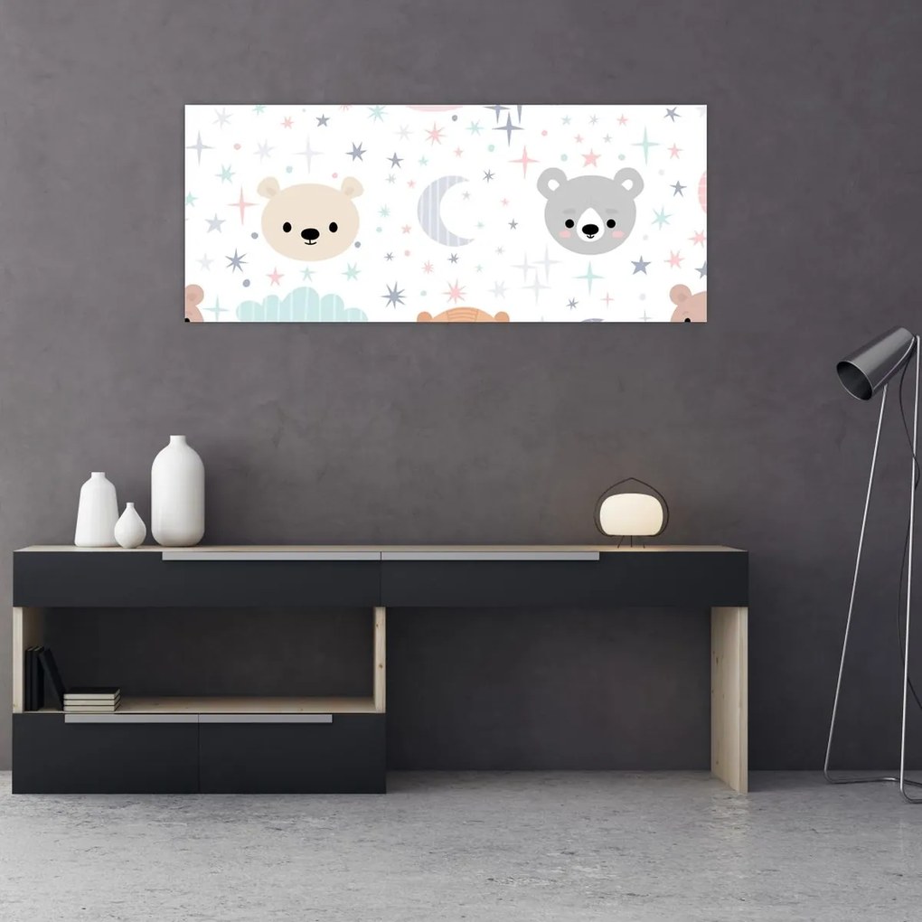 Tablou - Noapte bună. (120x50 cm)