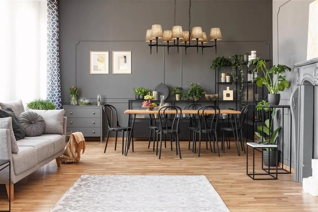 Lustra living sau bucatarie cu 8 brate Gothic