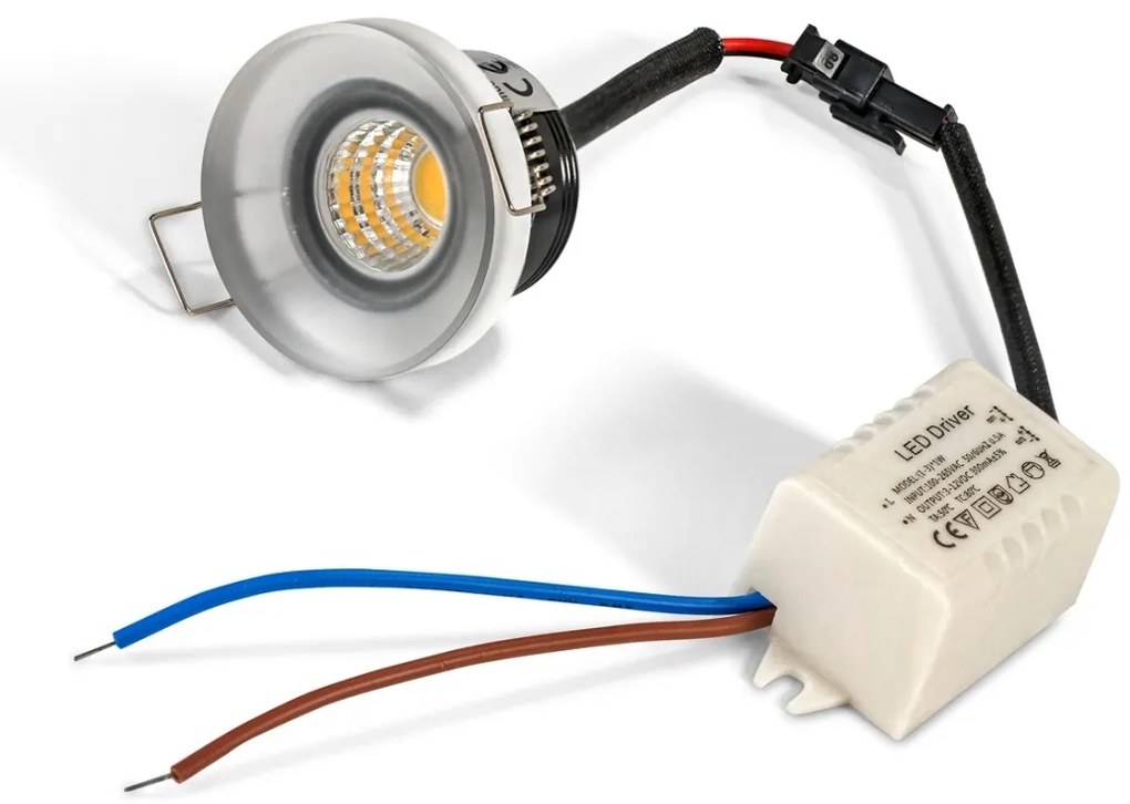 Spot LED incastrat tavan/plafon OKA AC 4000K acrilic