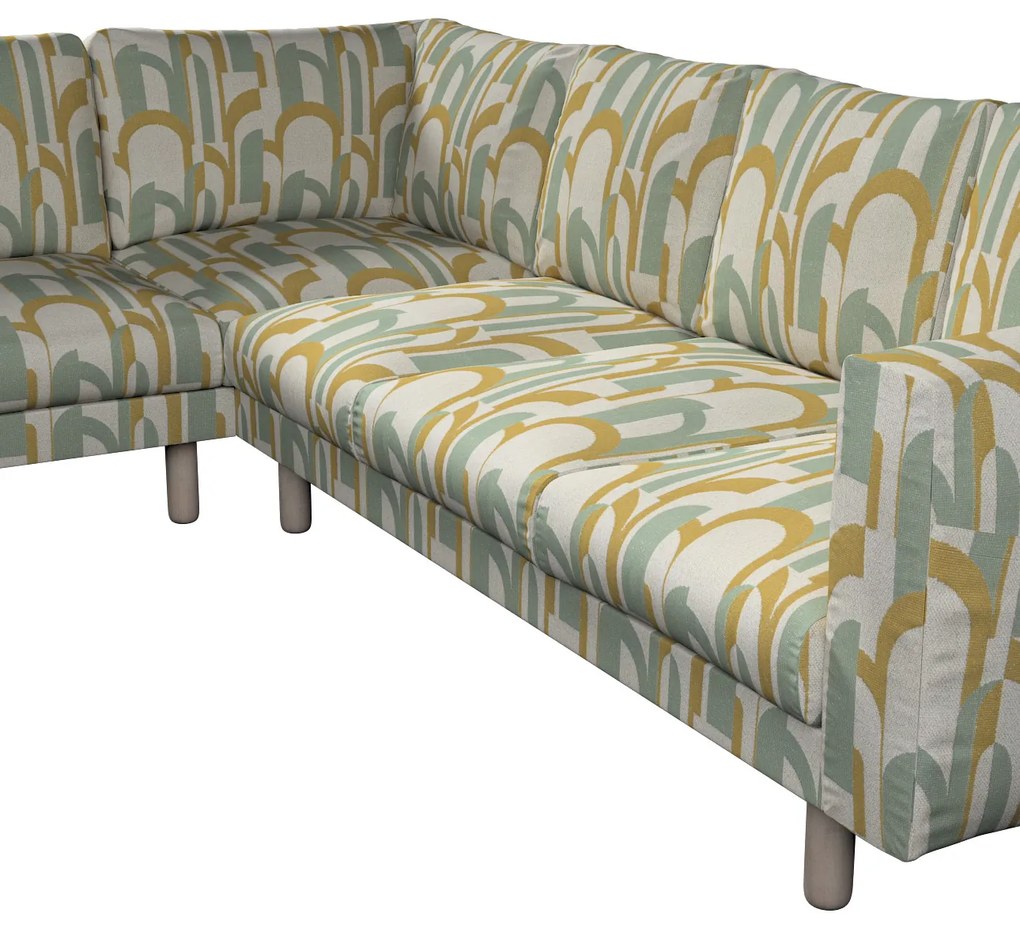 Husă pentru canapea colțar Norsborg cu 5 locuri