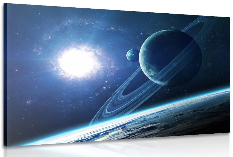 Tablou planeta în universul