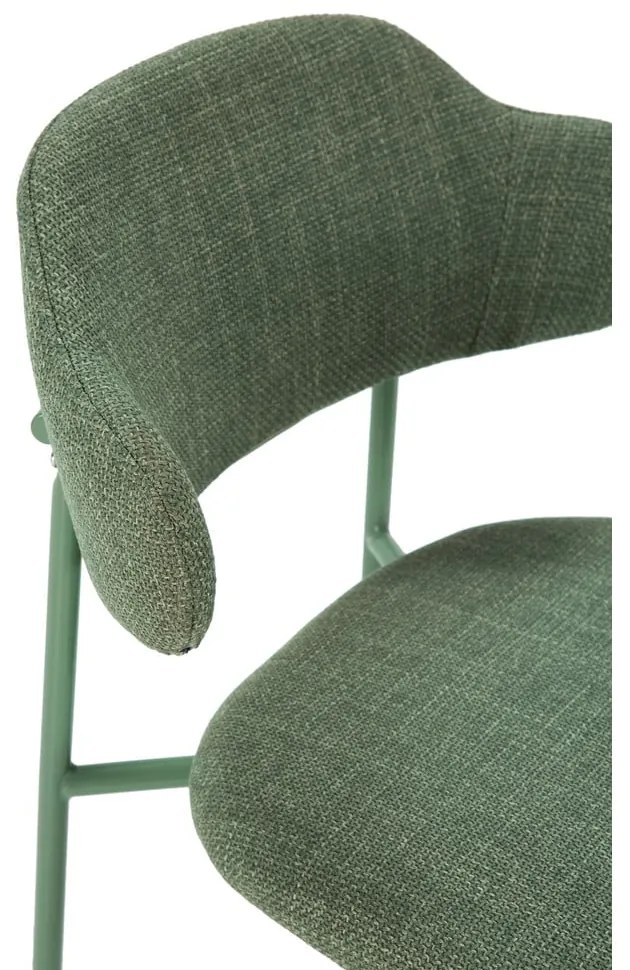 Scaune de dining verzi 4 buc. Adriel – Marckeric