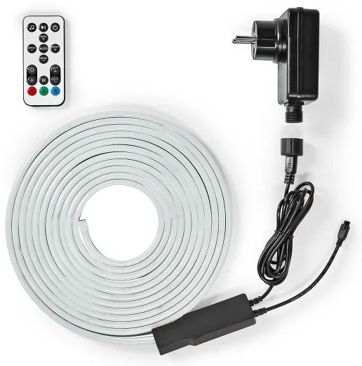 Nedis WIFILN51CRGB-LED RGB bandă LED 6m 32W/230V Wi-Fi IP65 + DO