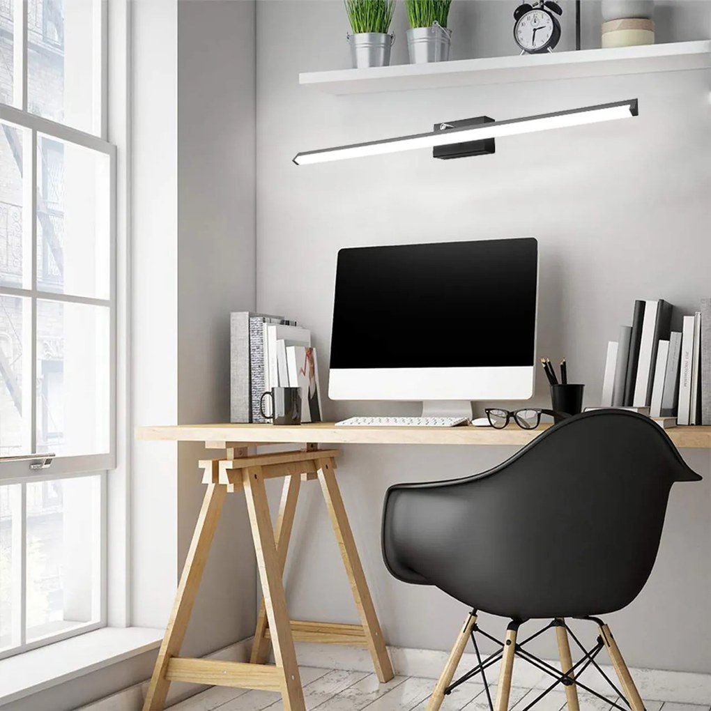 Aplica LED pentru oglinda 20W 100CM APP375-1W neagra