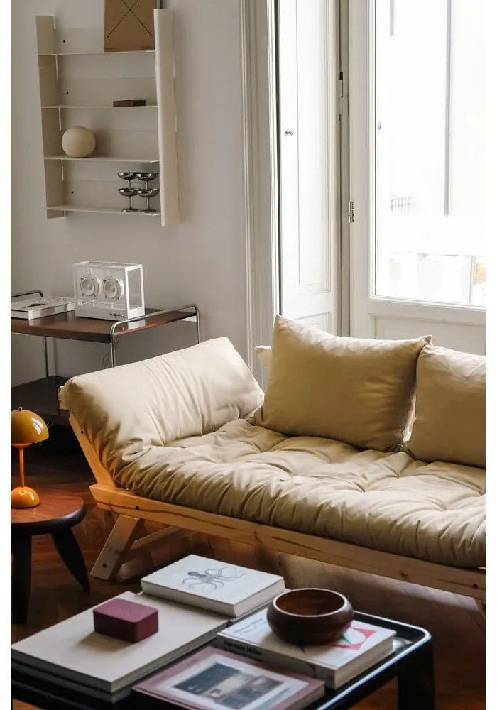 Canapea variabilă KARUP Design Bebop Natural/Mocca