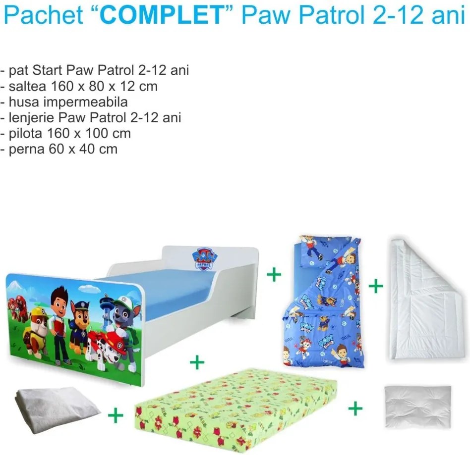 Pachet Promo Complet Start Paw Patrol 2-12 ani