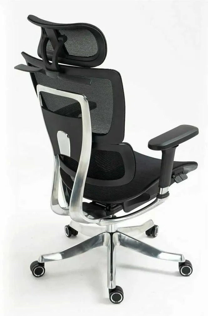 Scaun de birou Caricia II, negru