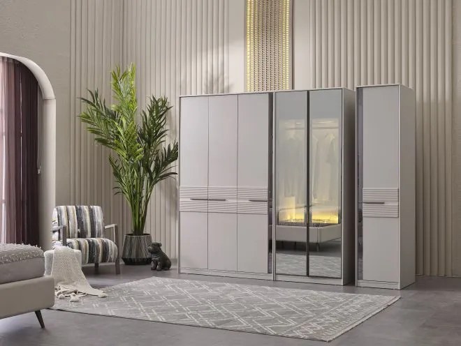 Mobilier dormitor dulap 6 usi,Cenova