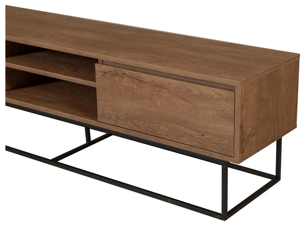 Set mobilier living Laxi 11 (nuc + negru). 1107123