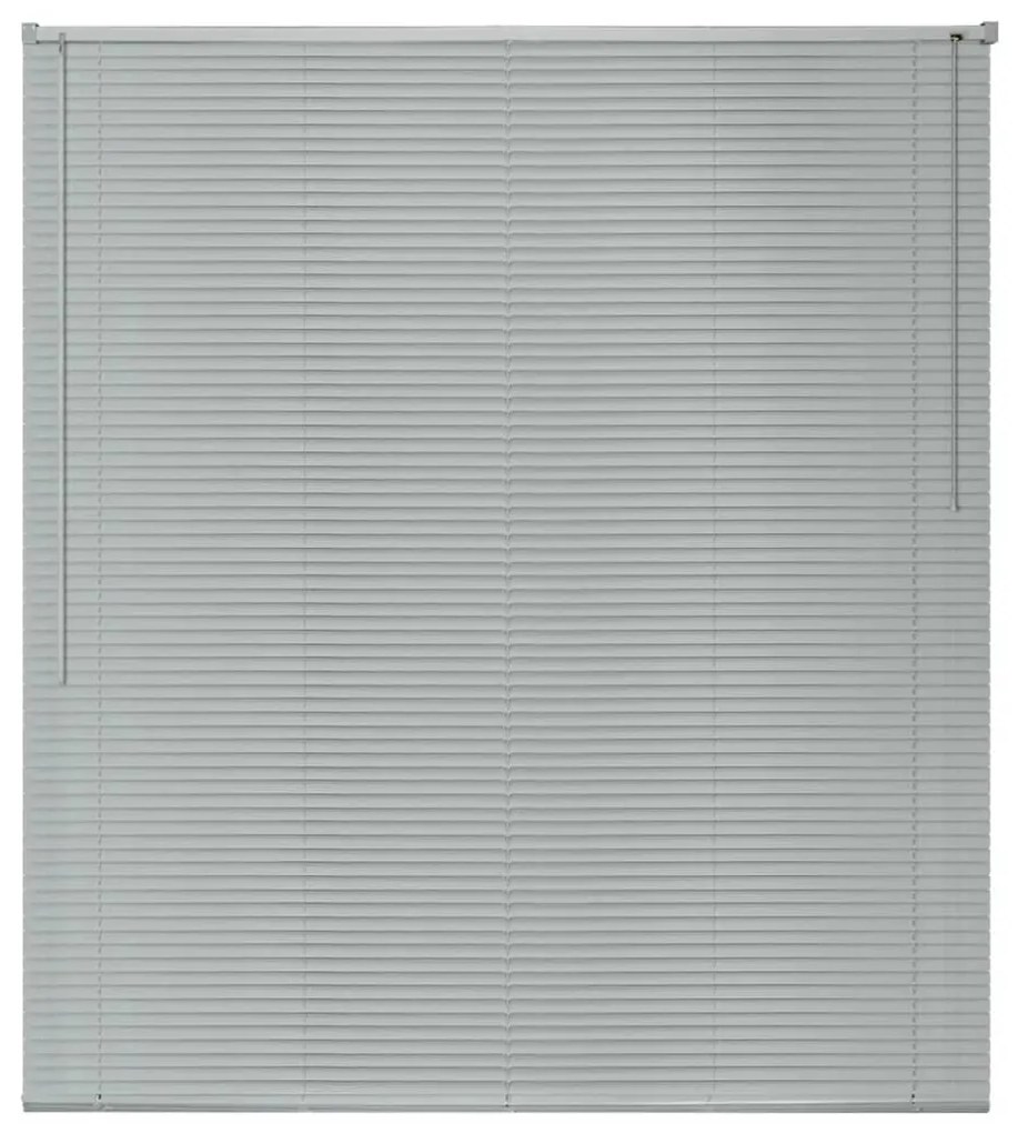 Jaluzele din aluminiu, 100 x 220 cm, argintiu Argintiu, 100 x 220 cm