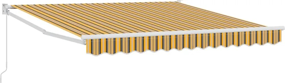 vidaXL Copertină Manual Multicolour 300 x 250 x 165 cm Poliester