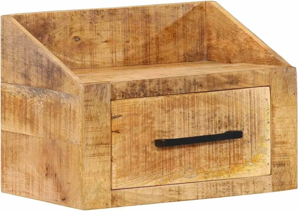 vidaXL Dulap de noapte Maro 40 x 30 x 30 cm Lemn de mango solid
